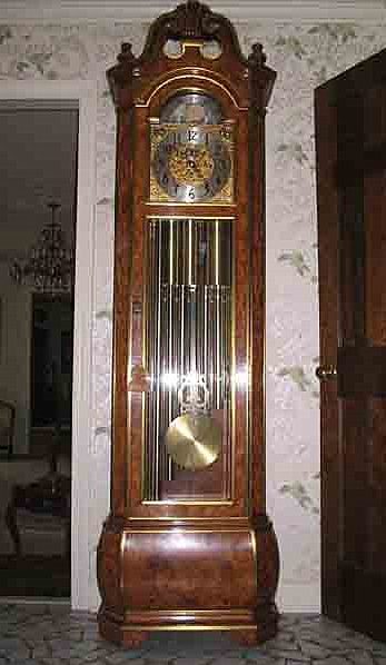 the clock
